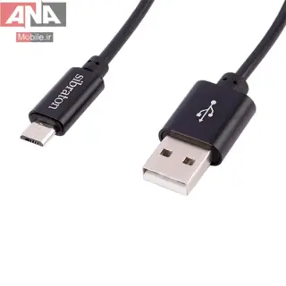 کابل میکرو یو اس بی 2.1 آمپر سیبراتون مدل Sibraton S221A 2.1A 1.1m