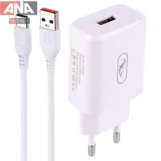 شارژر ديواري 12 وات + کابل تايپ سي اسکاي دلفين مدل Sky Dolphin SC07T