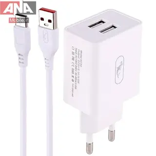 شارژر ديواري 10.5 وات + کابل تايپ سي اسکاي دلفين مدل Sky Dolphin SC30T