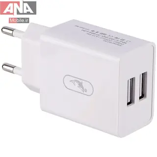 شارژر ديواري 10.5 وات + کابل تايپ سي اسکاي دلفين مدل Sky Dolphin SC30T
