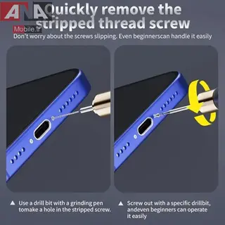 ست مته بازکننده پيچ هرز موبايل iFiXeS