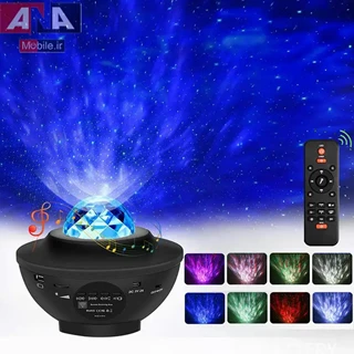 چراغ رقص نور 3 کاره کهکشانی مدل Starry Projector Light
