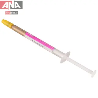 خمير سيليکون سرنگي 3.5 گرمي مدل Thermal Grease HY610