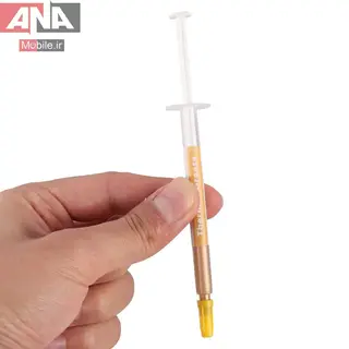 خمير سيليکون سرنگي 3.5 گرمي مدل Thermal Grease HY610