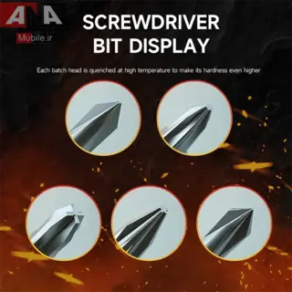 ست پيچ گوشتي 5 عددي لووي مدل Tomahawk screwdriver