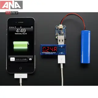 ماژول نمايشگر ولتاژ و جريان يو اس بي مدل USB Charger Doc V2.0