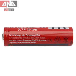 باتري ليتيوم شارژي ظرفيت 6800mAh مدل UltroFite GH18650