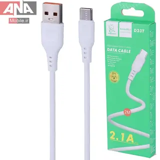 کابل شارژ تايپ سي فست شارژ 2.1 آمپر دنمن مدل Vdenmenv D23T