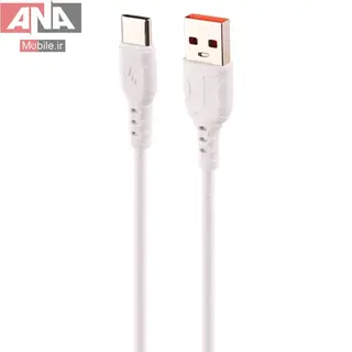 شارژر ديواري 12 وات + کابل تايپ سي دنمن مدل Vdenmenv DC05T