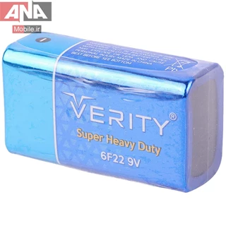 باتري کتابي شيرينک وريتي مدل Verity Super Heavy Duty 6F22 9V