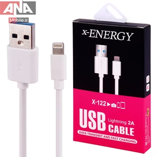 کابل فست شارژ لايتينگ ايکس انرژي مدل X-Energy X-122 2A 2m