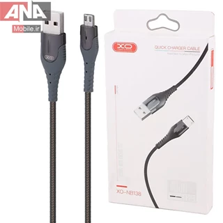 کابل ميکرو يو اس بي فست شارژ 2.4 آمپر ايکس او مدل XO-NB138