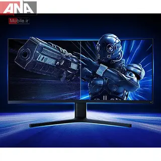 مانيتور (استوک) گيمينگ خميده شيائومي مدل Xiaomi Mi Curved Gaming Monitor, 34" Black- BHR5131EN