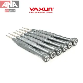 ست پيچ گوشتي 6 عددي ياکسون مدي YAXUN YX-370 