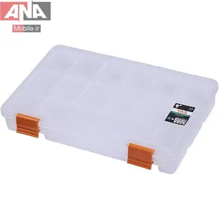 جعبه نگهدارنده قطعات ياس سايز 9 اينچ مدل Yas S-ORG-13