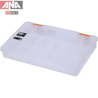 جعبه نگهدارنده قطعات ياس سايز 9 اينچ مدل Yas S-ORG-13