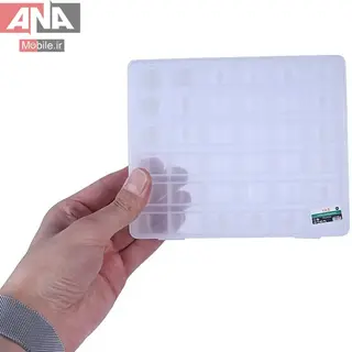 جعبه نگهدارنده قطعات ياس سايز 6 اينچ مدل Yas S-ORG-13