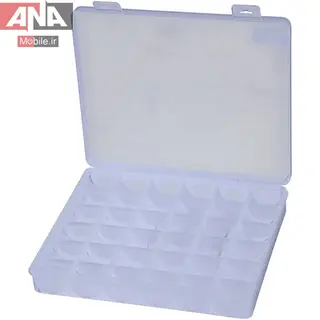 جعبه نگهدارنده قطعات ياس سايز 6 اينچ مدل Yas S-ORG-13