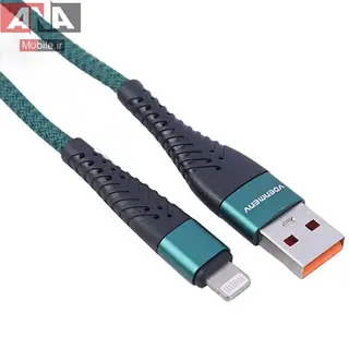 کابل لايتنينگ فست شارژ 2.4 آمپر دنمن مدل vdenmenv D45L