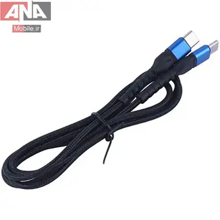 کابل دو سر تايپ سي فست شارژ 100 وات دنمن مدل vdenmenv D59C
