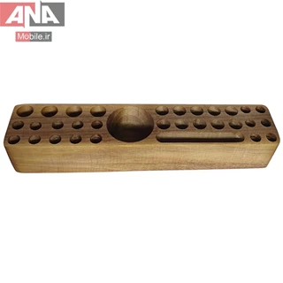 استند ابزار چوبي 32 خانه سايز 27 سانت