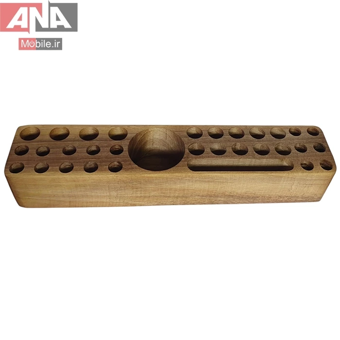 استند ابزار چوبي 32 خانه سايز 27 سانت