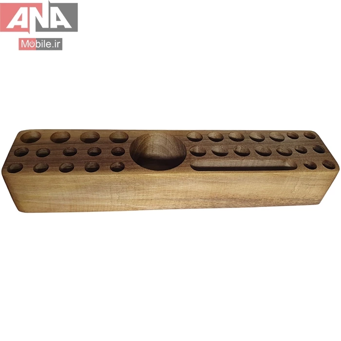 استند ابزار چوبي 32 خانه سايز 27 سانت