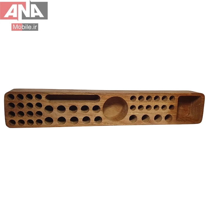 استند ابزار چوبي 43 خانه سايز 35 سانت