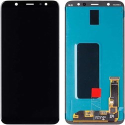 Lcd Samsung A605/A6+ Black (NO-IC-OLED)