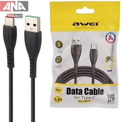 کابل تایپ سی فست شارژ اوی مدل Awei CL-115T 2.4A 1m