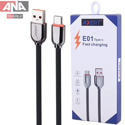 کابل تايپ سي فست شارژ اکسنت مدل Axent E01