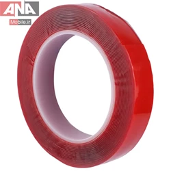 چسب دو طرفه ژله اي قرمز 2 سانتي متر و طول 5 متر مدل Seriesh