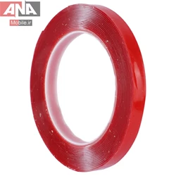 چسب دو طرفه ژله اي قرمز 1 سانتي متر و طول 5 متر مدل NANO