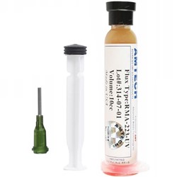 خمير فلکس اصلي سرنگي هراه با سرنگ  AMTECH RMA-223-TPF(UV)
