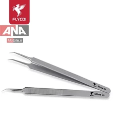 پنس نوک تیز سرکج دسته بلند مدل FLYCDI Rima 01
