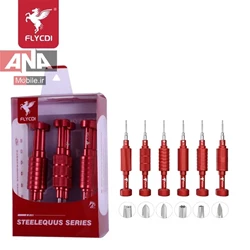 ست پیچ گوشتی 6 عددی مدل FLYCDI ST-003