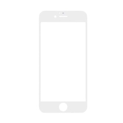 گلس تعميراتي با OCA آيفون Iphone 6 رنگ سفيد