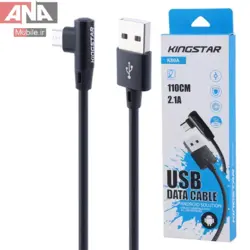 کابل شارژ میکرو یو اس بی کینگ استار مدل KingStar K80A 2.1A 1.1m