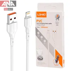 کابل لايتنينگ فست شارژ 25 وات الدينيو مدل LDNIO LS841