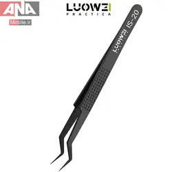 پنس سر کج شابلون و کاشت قلع لووي مدل LUOWEI IS-20
