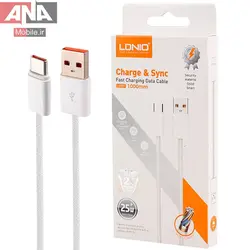 کابل تايپ سي فست شارژ 25 وات الدينيو مدل Ldnio LS901