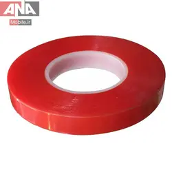 چسب دو طرفه ژله اي قرمز 2 سانتي متر و طول 5 متر مدل NANO