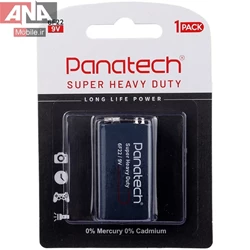 باتري کتابي پاناتک مدل Panatech Super Heavy Duty 6F22 9V