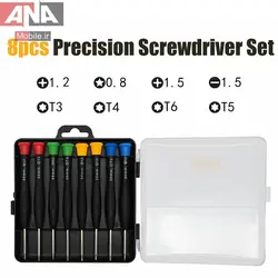 ست پيچ گوشتي 8 عددي ISSCX مدل Precision Torx/Phillips