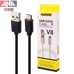 کابل فست شارژ MicroUSB ريمکس مدل Remax V8-03 1m