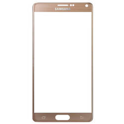 گلس تعميراتي سامسونگ Samsung Note4 / N910 رنگ طلايي