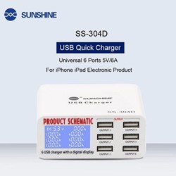 شارژر و تستر سانشاين مدل Sunshine SS-304D