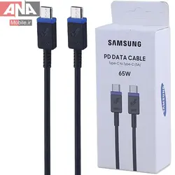 کابل دو سر تايپ سي فست شارژ 65 وات سامسونگ مدل Samsung EP-DN401