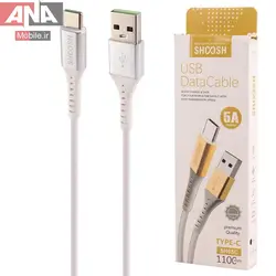کابل تايپ سي فست شارژ 5 آمپر شوش مدل Shoosh SH65C