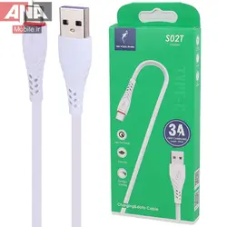 کابل تايپ سي فست شارژ 3 آمپر اسکاي دلفين مدل Sky Dolphin S02T